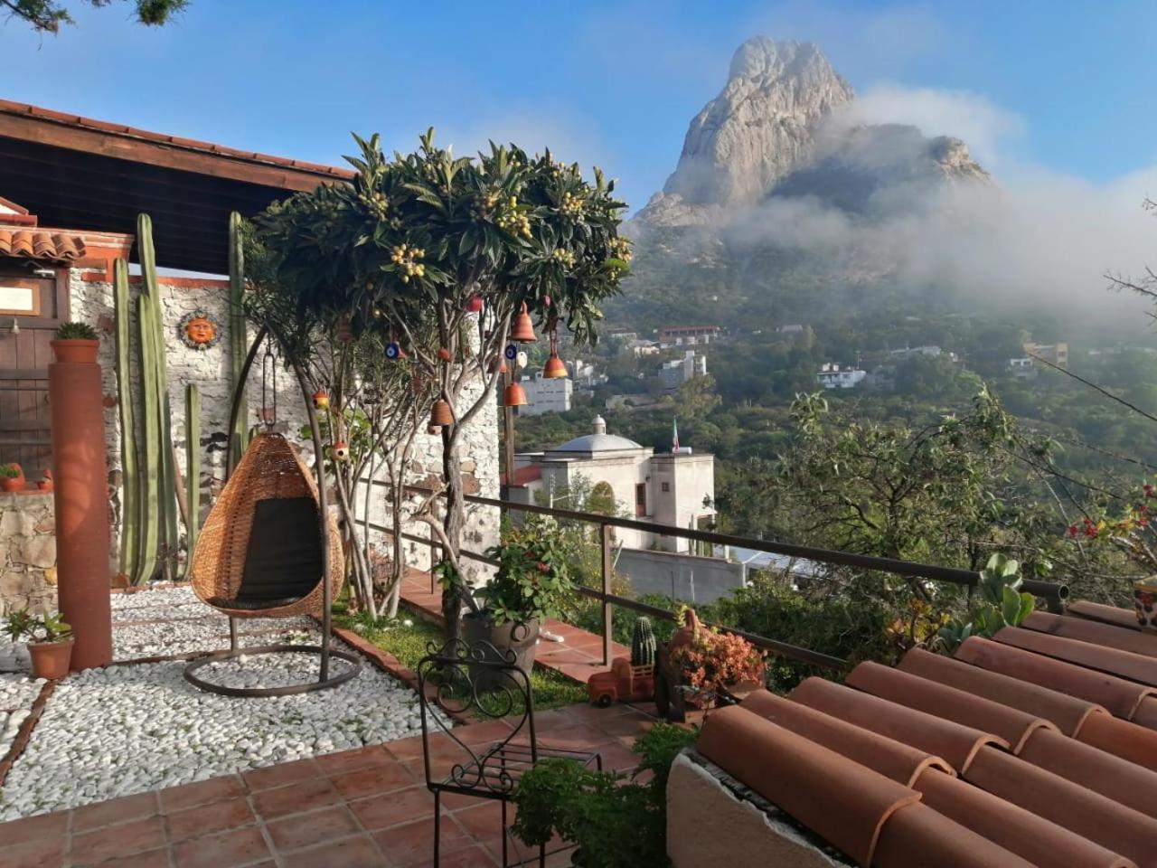 El Cantar Del Viento- Hotel Boutique Bernal Bagian luar foto