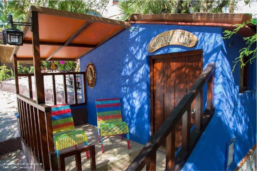 El Cantar Del Viento- Hotel Boutique Bernal Bagian luar foto